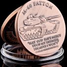 American Military Challenge Coin U.S . Army M-60 Patton Tank Souvenir Coin