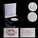 2023 US Army Veteran Duty Honor Country Proudly Served Silver Challenge Coin w/ Luxury