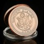 USA Army OV-1 Mohawk Military Challenge Bronze Coin Free Eagle Liberty Freedom In God