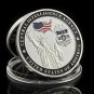USA CIA We Are The Nation's First Line of Defense Silent Warriors Silver Plated Coin