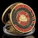 USA Thank You For Your Service Flag Duty Honor Fire Rescue God Bless FireFighters Comme