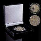 2001 9.11 USA Honoring Remembering Commemorative Metal Challenge Coin W/ Decorative