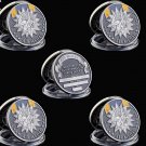 5PCS USA Meritorious Achievement In Aerial Flight Military Air Forces Coins Ai