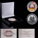 USA Gold/Silver Military Challenge Welcome Home Brother Souvenir Coin W/ Luxury