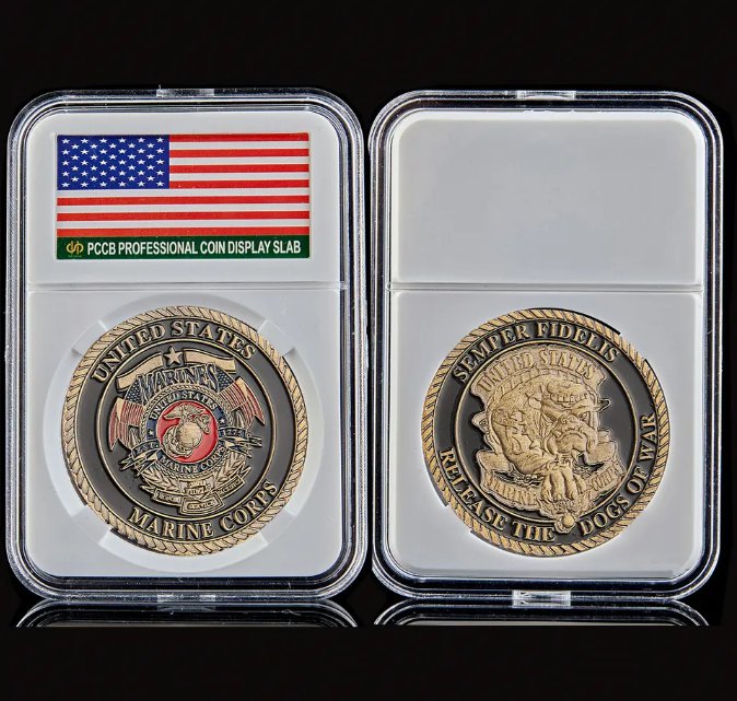 USA Collectible Copper Military Semper Fidells Release The Dogs of War Souvenir Coin