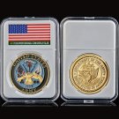 USA 3D Metal Crafts Military Honor Award Souvenir Challenge Navy Military Coins Department