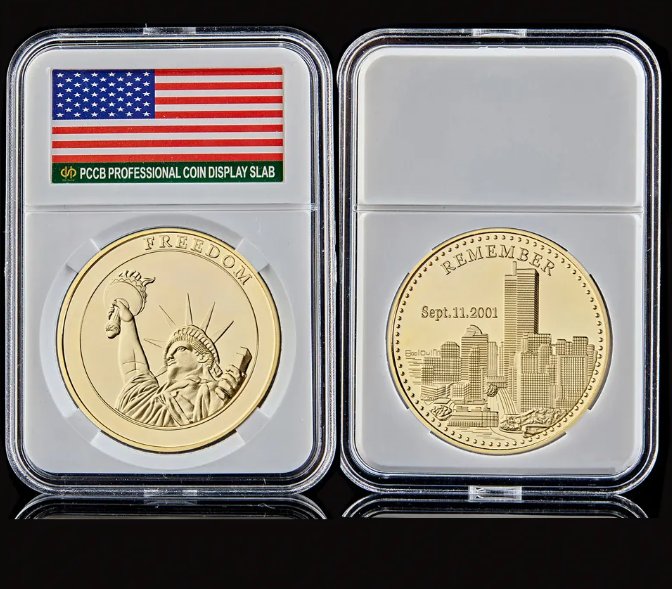 American World Trade Center Statue Of Liberty Gold Coins Value