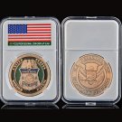 USA Value Military Challenge Bronze CBP Border Patrol Agent Department of Homeland