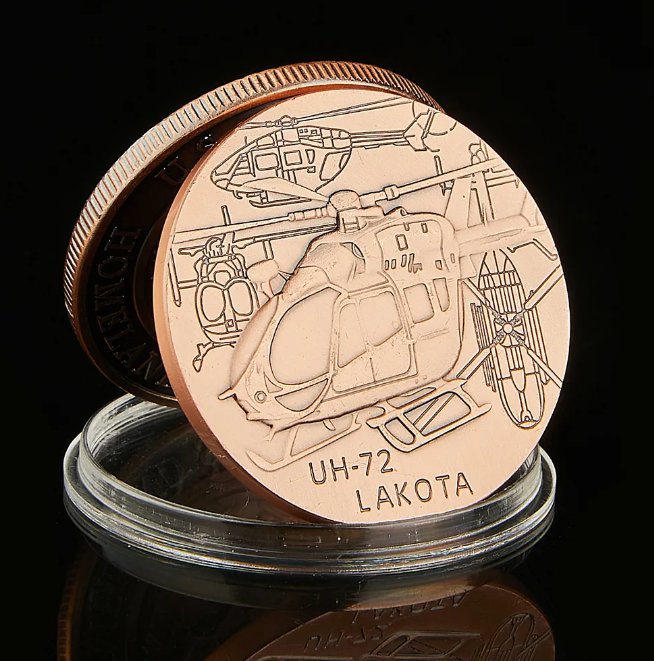 USA Army UH-72 Lakota American Military Challenge Coin Novelty Gifts