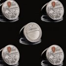 5PCS USA Tropic Lightning 25nd Infantry Division Military Challenge Souvenir Coin U.S
