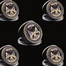 5PCS 1775 US Challenge Coin Army Core Values Collectible Army Commemorative Coin