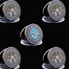 5PCS Proud Military Family Army Navy USMC USAF USCG Serving Around Th