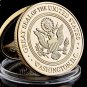 Gold Military USA Challenge Coins Custom Souvenir Coin 82nd Airborne Division United States