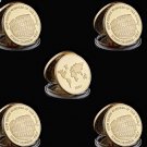 5PCS Ancient Italy Roman Colosseum Seven Wonders of The World Commemorative Coin Value