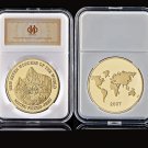 2007 Peru Cuzco Machu Picchu Inca Empire World New Seven Wonders Unique Token Metal Coin