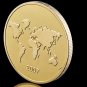2007 Peru Cuzco Machu Picchu New Seven Wonders of The World Gold Plated Coin Collection