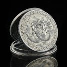 12 Constellation Pisces Antique Silver Coin 2023 Zodiac Sign Token Coin