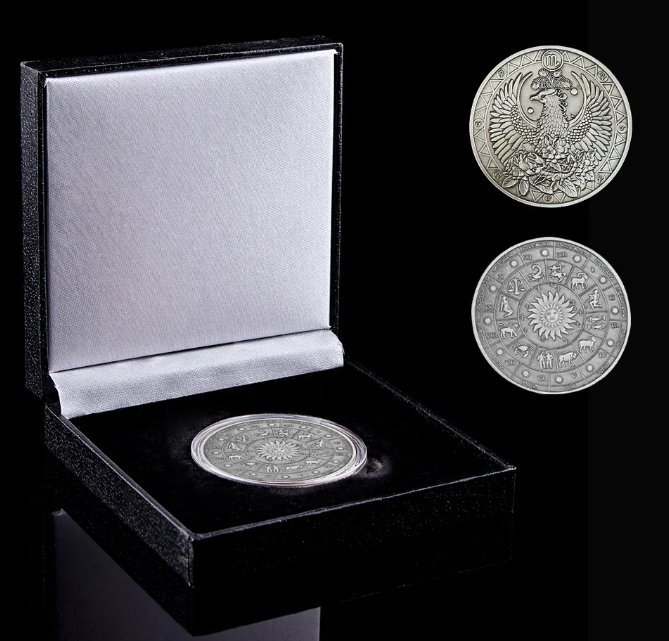 2023 Constellation Scorpio Zodiac Scorpio Design Constellation Commemorative Token Coins