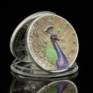 2015 Elizabeth II Queen Cook Islands Animal Magnificent Life Blue Peacock Commem