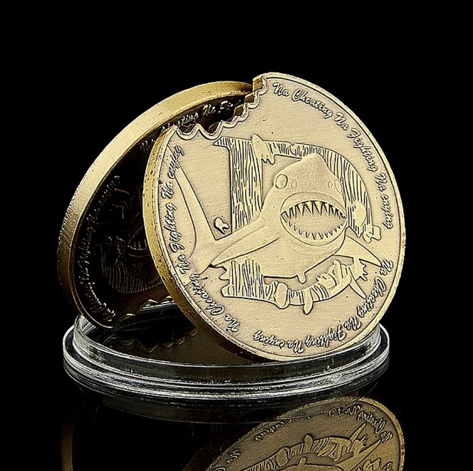 2023 The Big White Shark Bronze Coin Na Cheating Na Fighting Na Crying Commem
