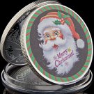 Cute 2023 Snowman Silver Medallion Holiday Merry Christmas Winter Snowman Silver Coin