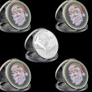 2023 Cute Merry Christmas Silver Coin Silver Plated Cartoon Animal Artwork Commem
