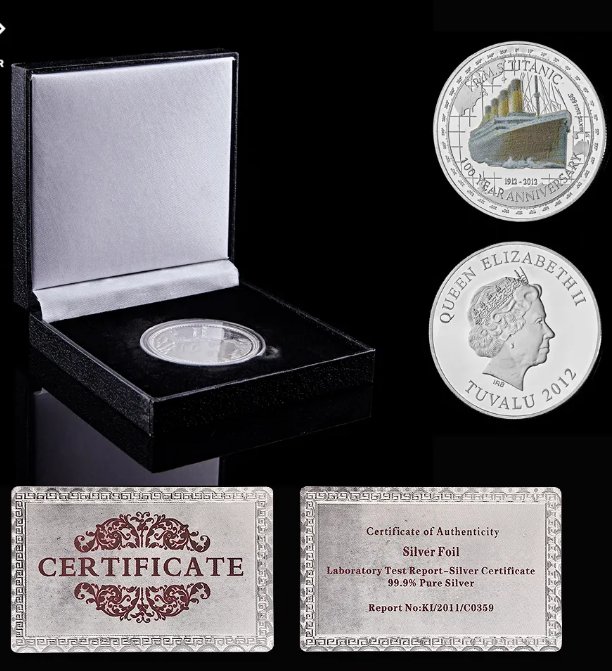 1912 R.M.S Titanic Limited Edition 100 Year Anniversary Memory Victims Tragedy Titanic