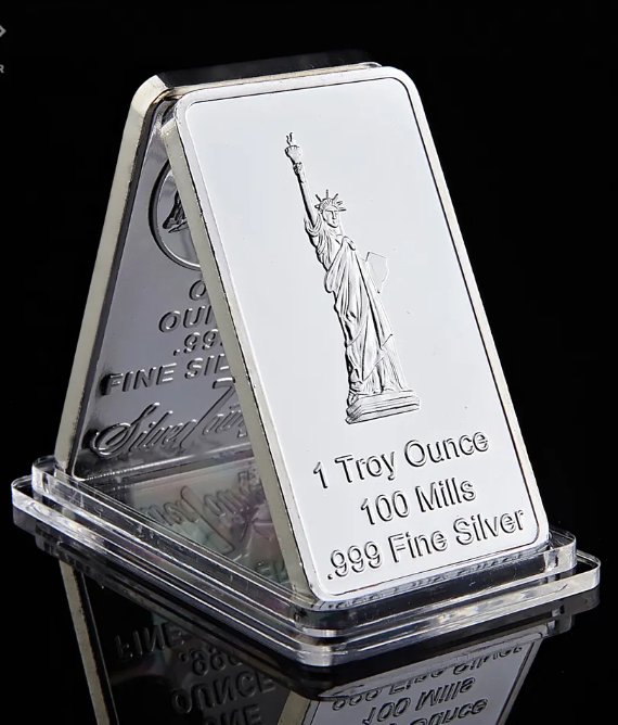 USA Eagle Statue of Liberty Commemorative Coins United State Rectangle