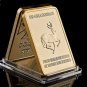 Gold Bar South Africa Wildlife Gold Plated Bar Animal Deer And Crocodile Crafts For Collection