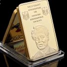 Willy Brandt President of German Nobel Peace Prize 1971Year 999/1000 Reichs Gold Deutsche