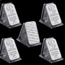 5PS USA Northwest Territorial Mint Dayton NV 1 Troy Ounce .999 Fine Sliver Collectible Bullion Bar