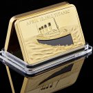 Replica Gold Bullion Egypt Queen Cleopatra VII Philopator Pyramid 1 Troy OZ 999/1000 Gold