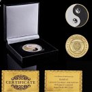 USA Angel Poker Chip Welcome To Nevada Las Vegas Casino Collectible Gold Coin Lucky