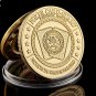 POT Committed Metal Poker Chip Casino Challenge Gold Coin Lucky Souvenir Personalized