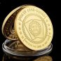 Gold Green Clover Good Luck Challenge Coin Fashion Poker Card Guard Chips Token Coin