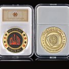 Texas Hold'em Poker Chip The Ultimate Poker Bet"ALL IN" Poker Chip Guard Commem