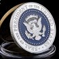 American 45th President Donald Trump Coin US White House The Statue of Liberty Silver