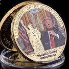 45th The President Of USA Donald J.Trump With White House Gold/Silver Coin Collection