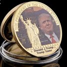 US President Donald Trump Gold/Silver Trump Tower Make America Great Again Commem