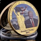 2017 Great Donald Trump Silver USA 45th President Commemorative Coin Collection