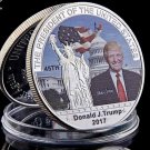 2017 Great Donald Trump Silver USA 45th President Commemorative Coin Collection