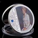 Collectible British Diana Princess Rose With Diamond Last Rose Professional Commem