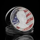 The 46th USA President Joseph Robinette Biden Colorized Gold/Silver Plated Challenge