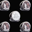 5PC USA President Donald Trump With Trump Tower Make America Great Again Collectible