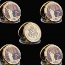 45th The President Of USA Donald J.Trump With White House Gold/Silver Coin Collection