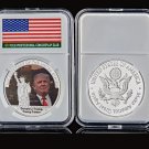 Donald Trump of USA President Gold Trump Tower Commemorative Token Coin