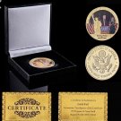 Collectible Gold USA Coin 45th Donald Trump USA President Make America Great Again