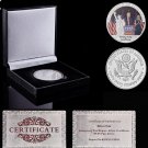 Collectible Gold USA Coin 45th Donald Trump USA President Make America Great Again