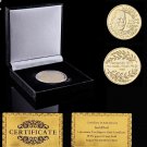African Gold Coin Nelson Mandela Father of Nation South Africa President Coin Collectible