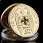 1889 German World War II German Reichsbank Direktorium Hollow Cross Eagle Coins